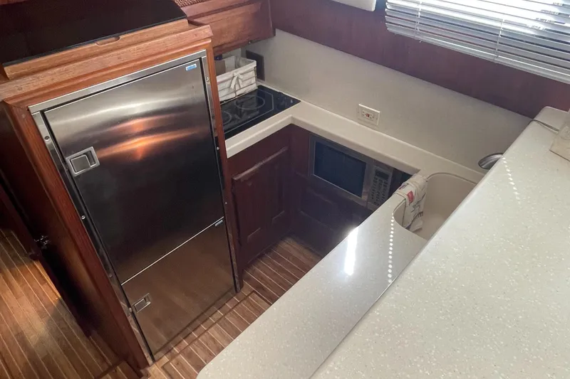 Slide: The Image of 1987 35 Viking Sportfish - Galley - 15