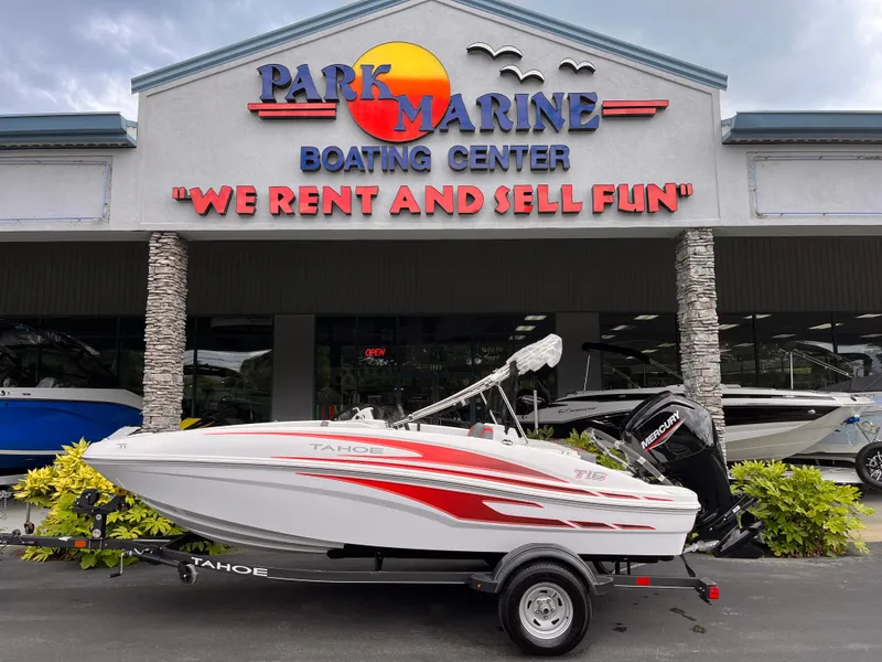 The Image of 2024 Tahoe T16 boat at Park Marine Boating Center. - 0