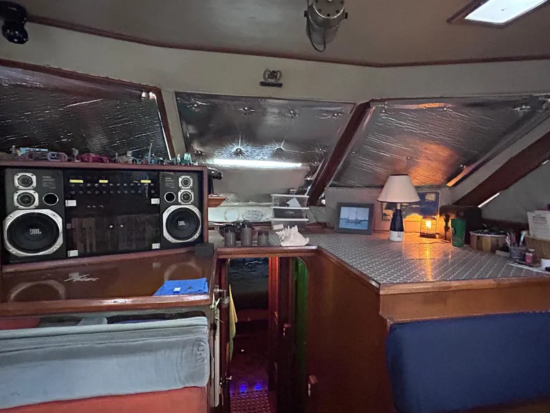 Slide: The Image of Looking forward in saloon - 25