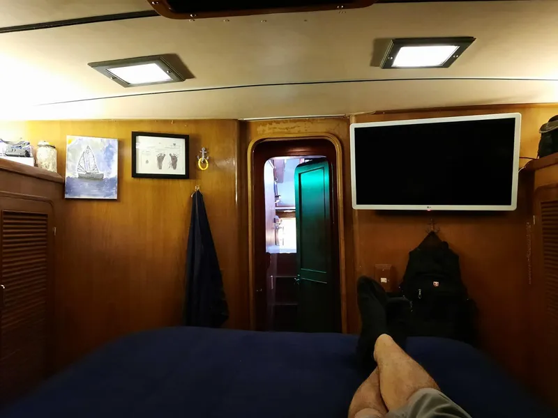 Slide: The Image of Looking aft from VIP stateroom - 51