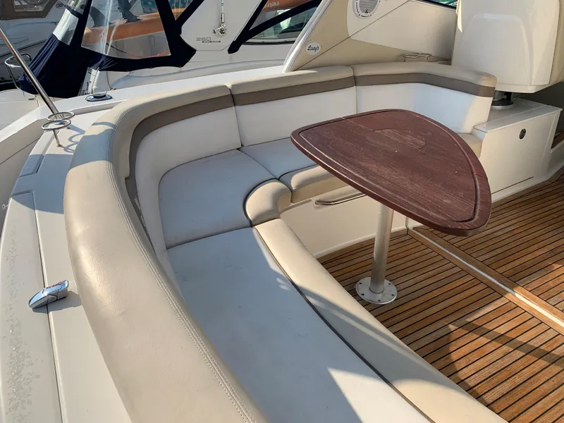 Slide: The Image of Interior of Sea Ray Sundancer 370 yacht, 2012 model. - 21