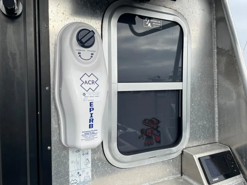 Slide: The Image of 2010 Glacier Craft Custom Aluminum boat with ACR EPIRB installed. - 17
