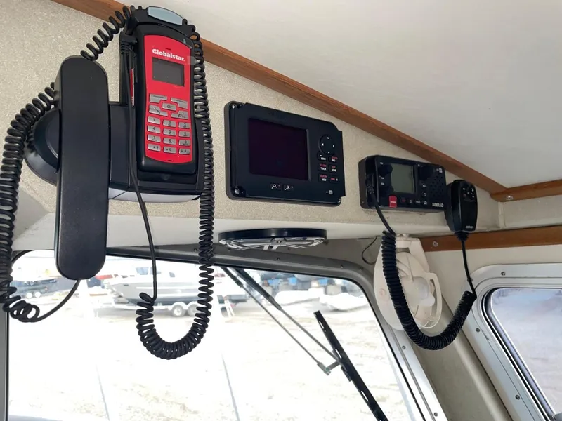 Slide: The Image of Boat interior electronics on a 2010 Glacier Craft Custom Aluminum. - 44