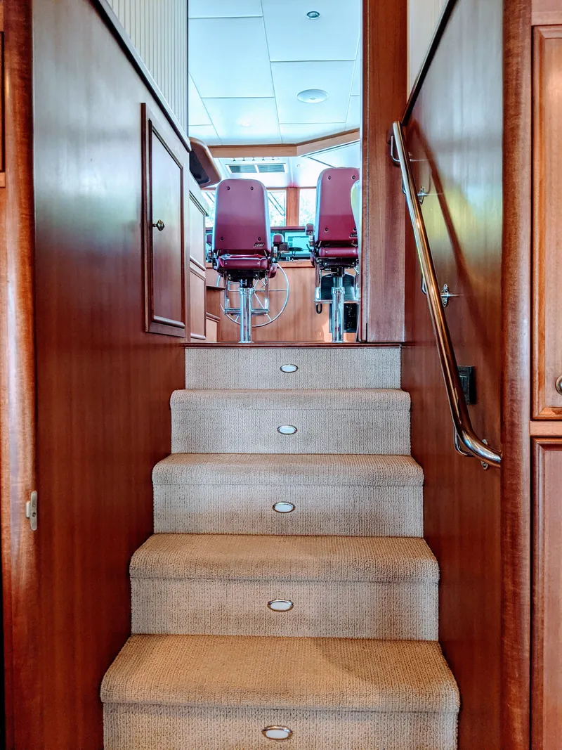 Slide: The Image of Stairway to Pilothouse - 22