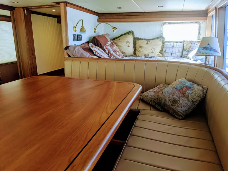 Slide: The Image of Pilothouse Settee and Watch Berth - 27