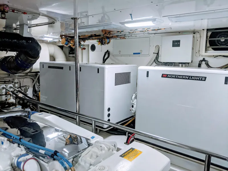 Slide: The Image of Aft 30 Kw Genset - 72