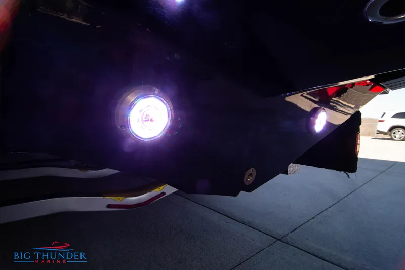 Slide: The Image of 2024 Donzi 39 VRZ boat with underwater lights at Big Thunder Marine. - 30