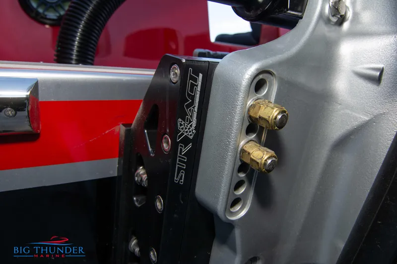 Slide: The Image of Close-up of 2024 Donzi 39 VRZ boat hardware and fittings. - 33