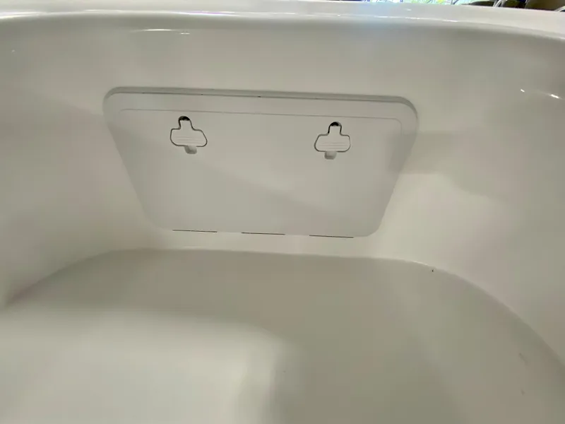 Slide: The Image of 2024 Savannah SS21 boat interior storage compartment - 24