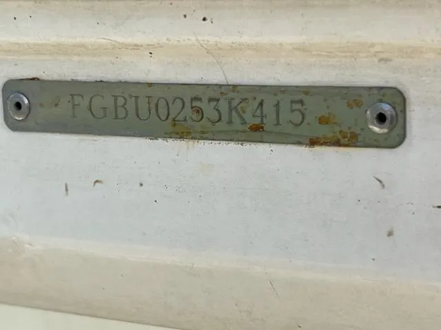 Slide: The Image of 2015 Chaparral 203VR boat hull identification number plate, FGBU0253K415. - 16