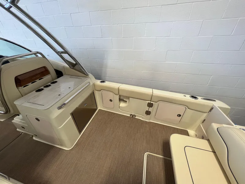 Slide: The Image of 2026 Chris-Craft Calypso 28 boat interior, featuring sleek design and modern fixtures. - 20