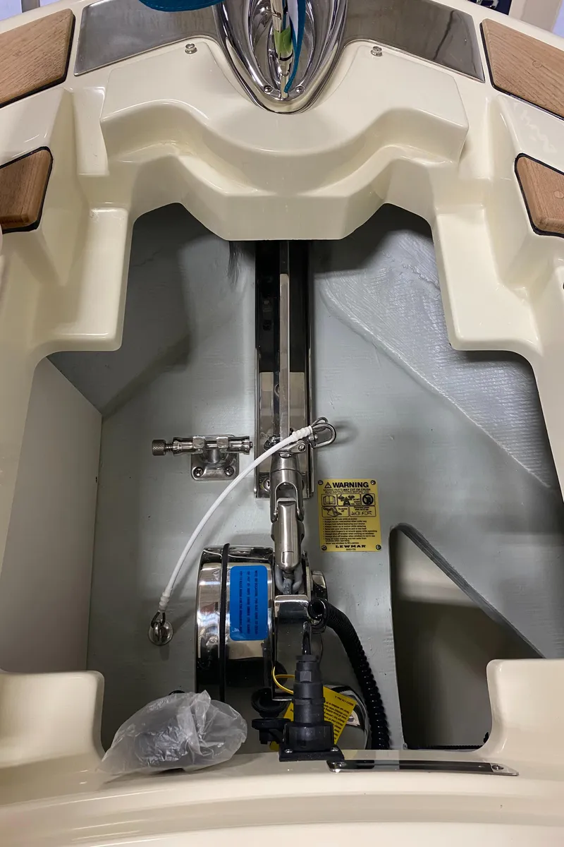 Slide: The Image of 2024 Chris-Craft LAUNCH GT 35 boat interior mechanical components. - 31