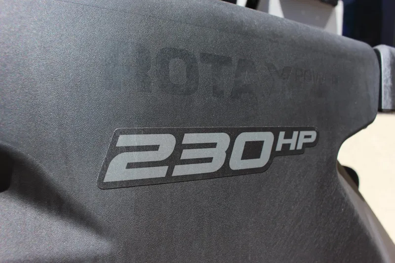 Slide: The Image of 2023 Sea-Doo Switch Sport 21 - 230 HP engine close-up - 3