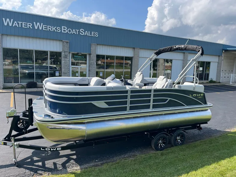 Slide: The Image of 2024 Lowe SS 210 WT pontoon boat at Water Werks Boat Sales. - 32