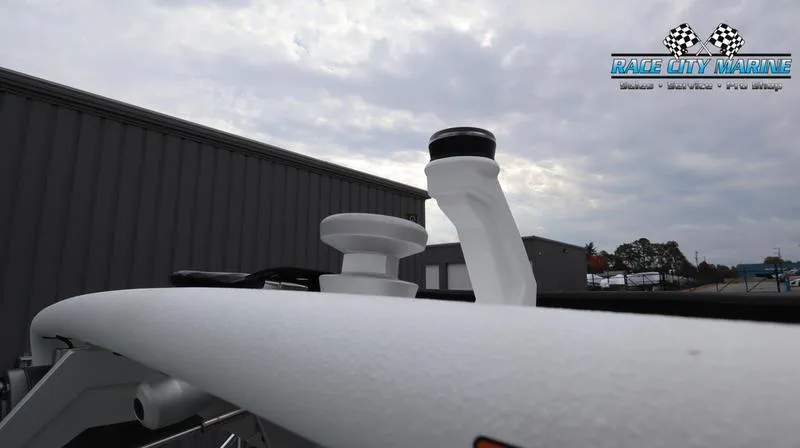Slide: The Image of 2024 Nautique GS22 boat detail at Race City Marine. - 17