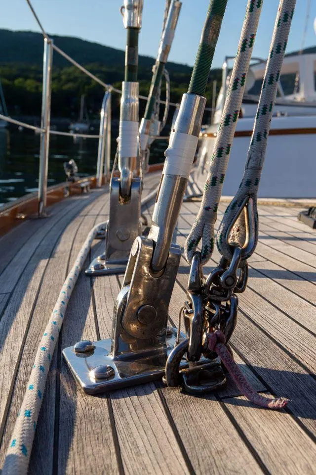 Slide: The Image of Hinckley Yachts OceanCruising 52 1997 - 75