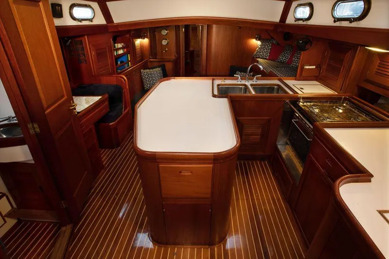 Slide: The Image of Hinckley Yachts OceanCruising 52 1997 - 88