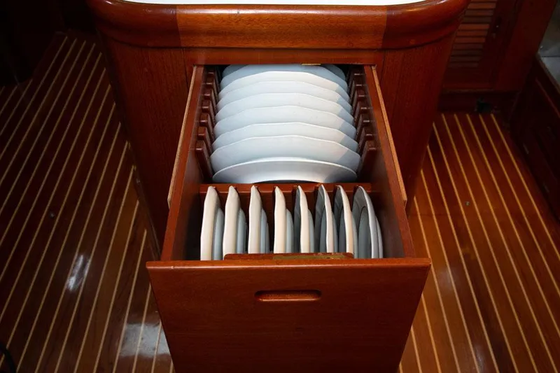 Slide: The Image of Hinckley Yachts OceanCruising 52 1997 - 91