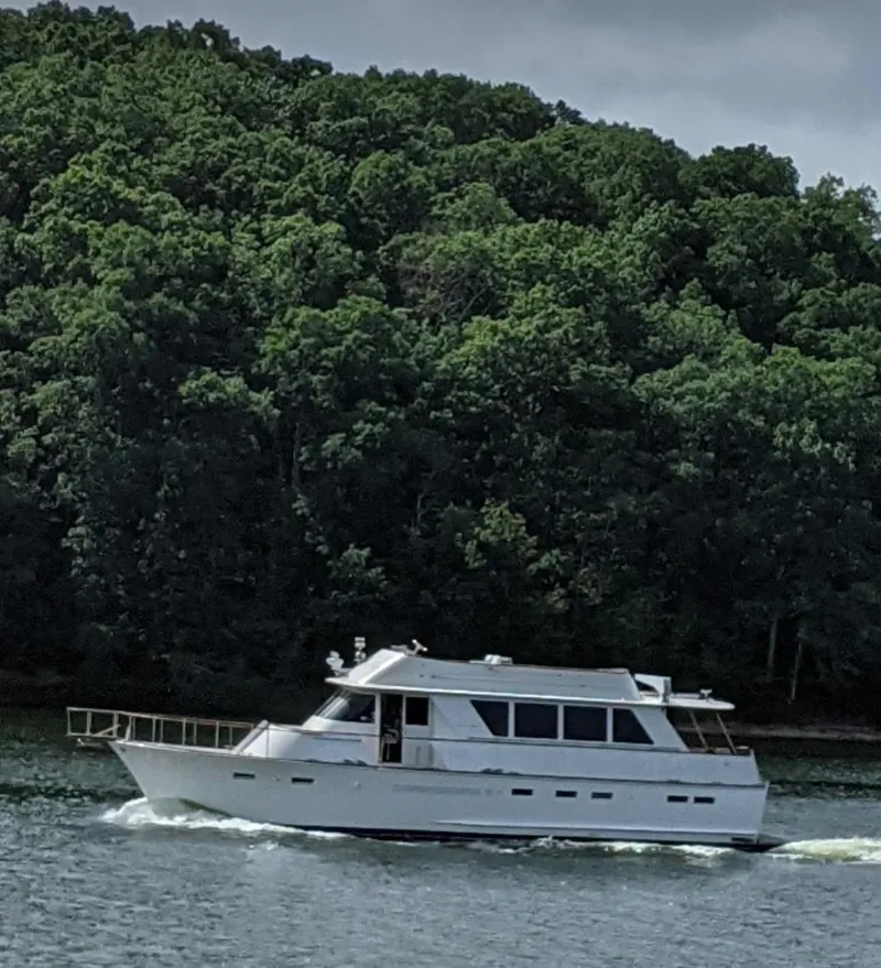 Slide: The Image of Chris-Craft 60 Roamer Flush Deck 1976 - 124