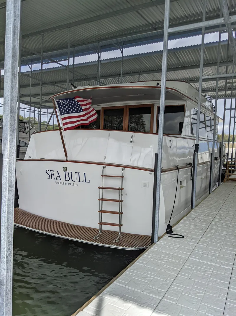 Slide: The Image of Chris-Craft 60 Roamer Flush Deck 1976 - 128