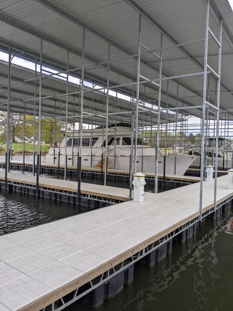 Slide: The Image of Chris-Craft 60 Roamer Flush Deck 1976 - 136