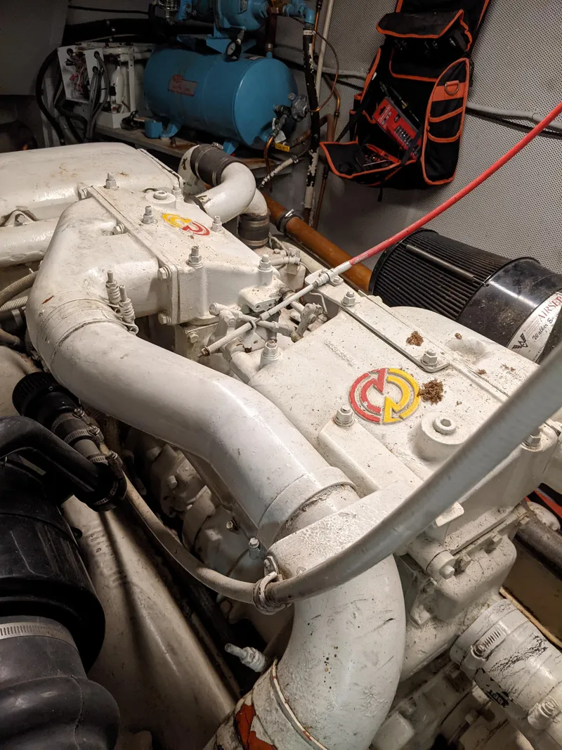 Slide: The Image of Chris-Craft 60 Roamer Flush Deck 1976 - 74