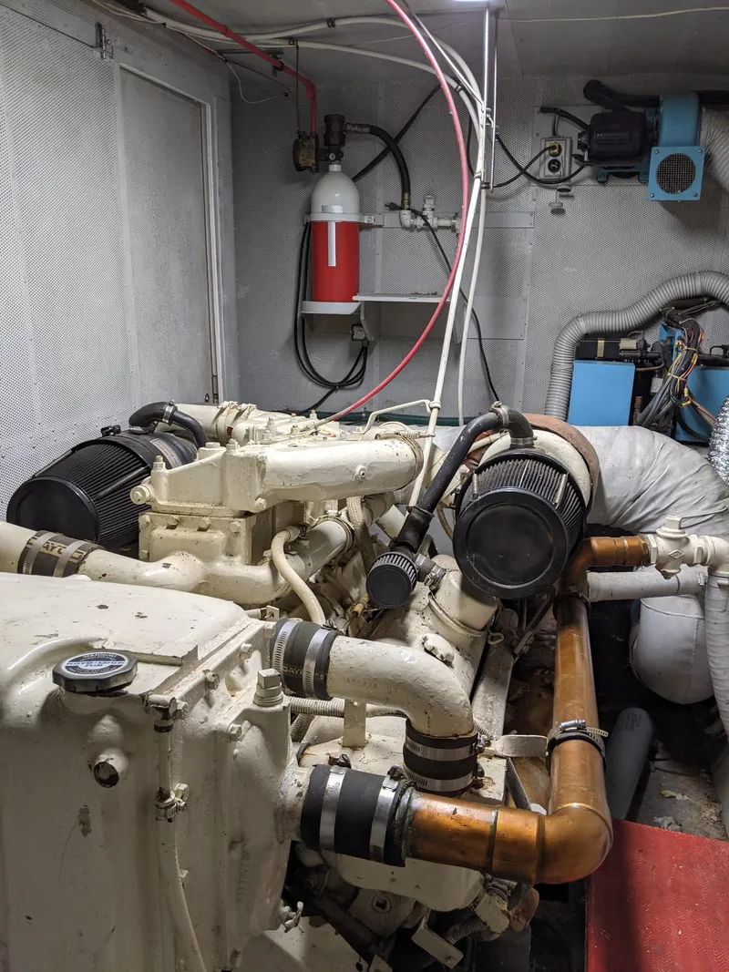 Slide: The Image of Chris-Craft 60 Roamer Flush Deck 1976 - 78