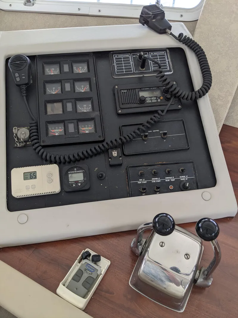 Slide: The Image of Chris-Craft 60 Roamer Flush Deck 1976 - 81