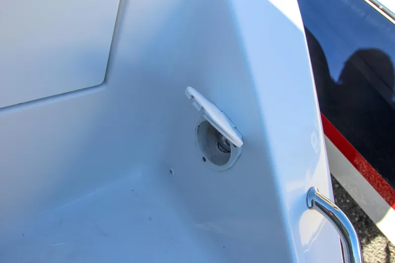 Slide: The Image of Close-up of 2021 Sea Hunt Ultra 275 SE boat interior detail. - 13