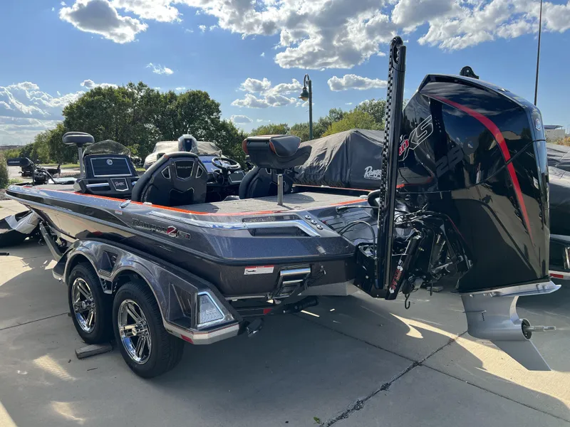 Slide: The Image of 2024 Ranger Z521R Ranger Cup Equipped boat with powerful outboard motor. - 4