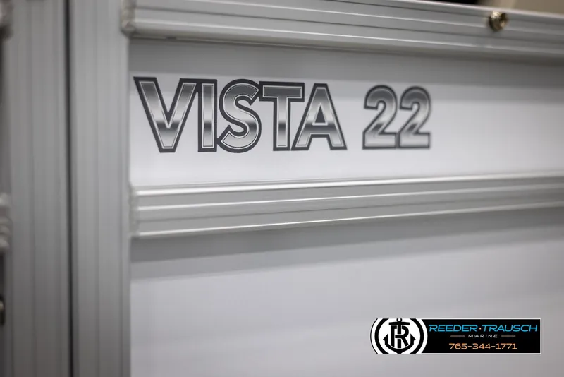 Slide: The Image of 2024 SunChaser Vista 22 LR boat model nameplate - 41