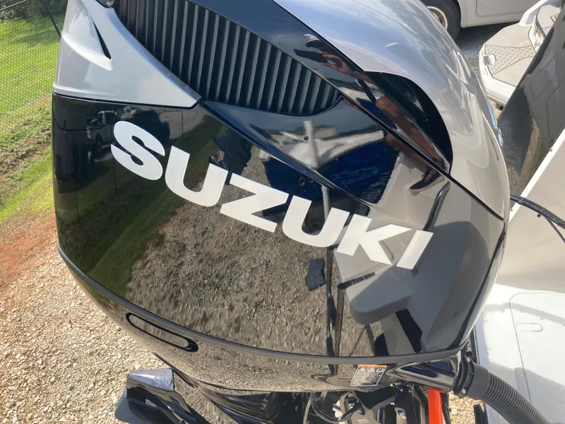 Slide: The Image of 2024 Sea Born SX239 Offshore with Suzuki outboard motor. - 4