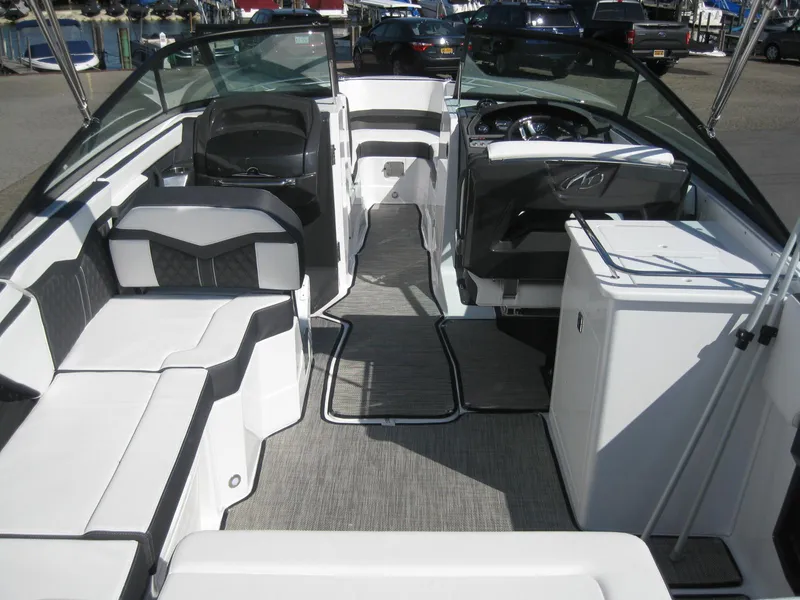 Slide: The Image of Interior of 2024 Monterey 258SS Super Sport boat. - 10