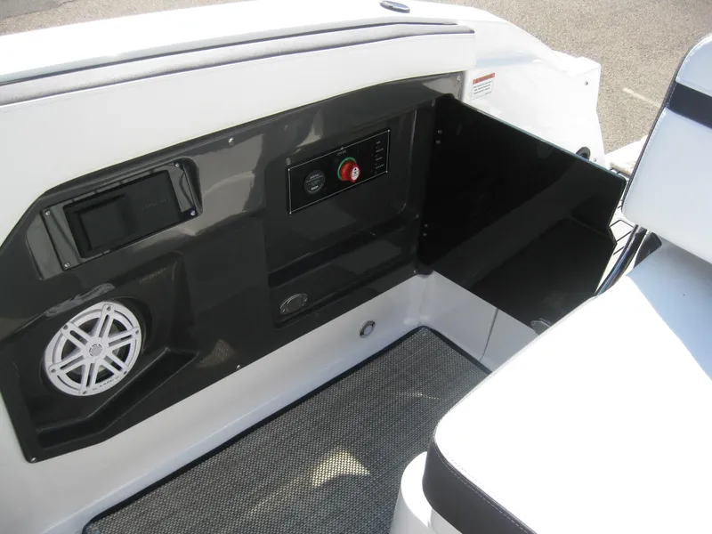 Slide: The Image of Interior of 2024 Monterey 258SS Super Sport boat. - 12