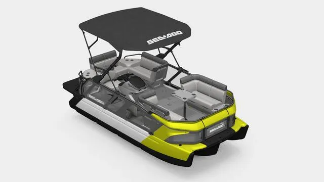 Slide: The Image of Sea-Doo Switch® Cruise 18 - 230 hp Galvanized 2024 - 1