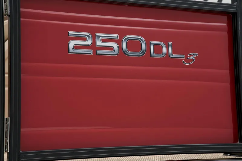 Slide: The Image of 2024 Regency 250 DL3 logo on red background - 16