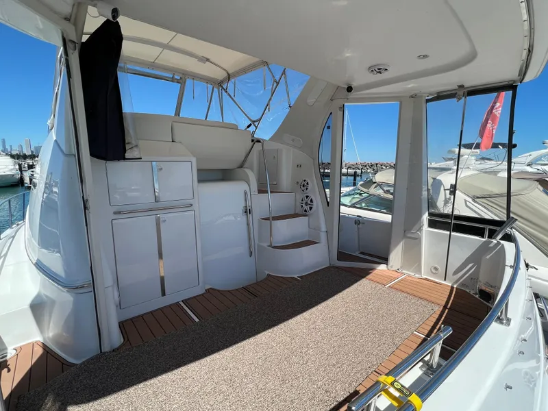 Slide: The Image of Carver 444 Cockpit Motor Yacht 2002 - 10