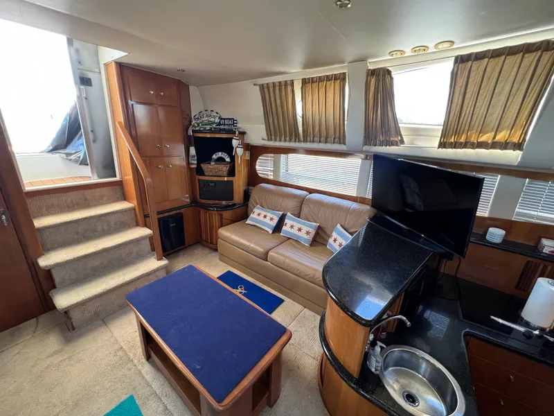 Slide: The Image of Carver 444 Cockpit Motor Yacht 2002 - 15