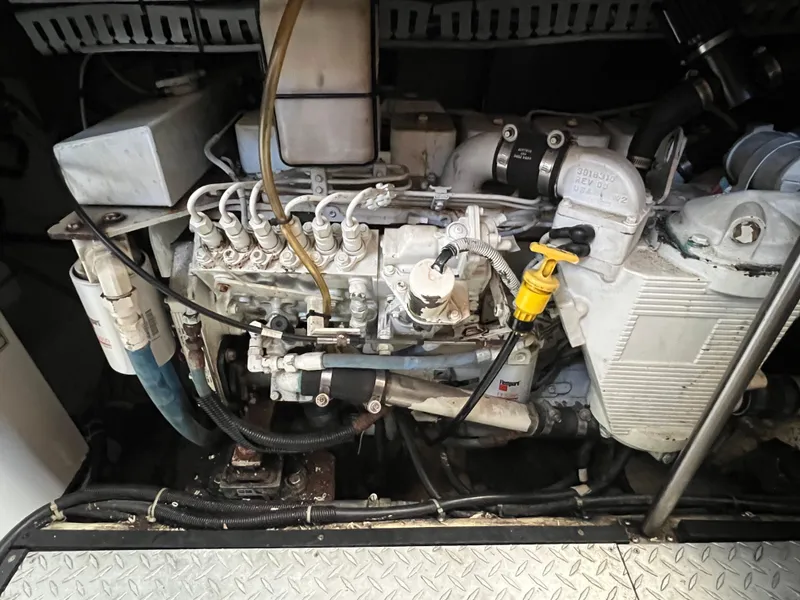 Slide: The Image of Carver 444 Cockpit Motor Yacht 2002 - 27