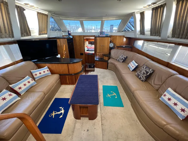 Slide: The Image of Carver 444 Cockpit Motor Yacht 2002 - 3