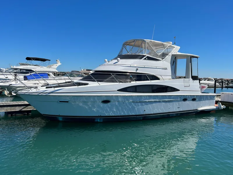 Slide: The Image of Carver 444 Cockpit Motor Yacht 2002 - 5