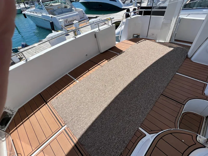 Slide: The Image of Carver 444 Cockpit Motor Yacht 2002 - 8