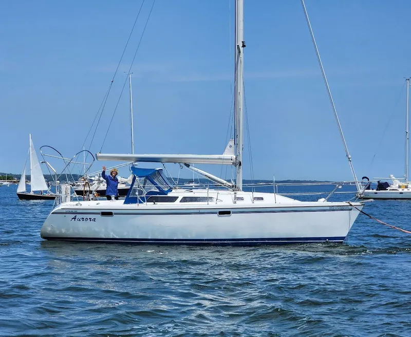 The Image of 1998 Catalina 320 sailboat on calm waters. - 0