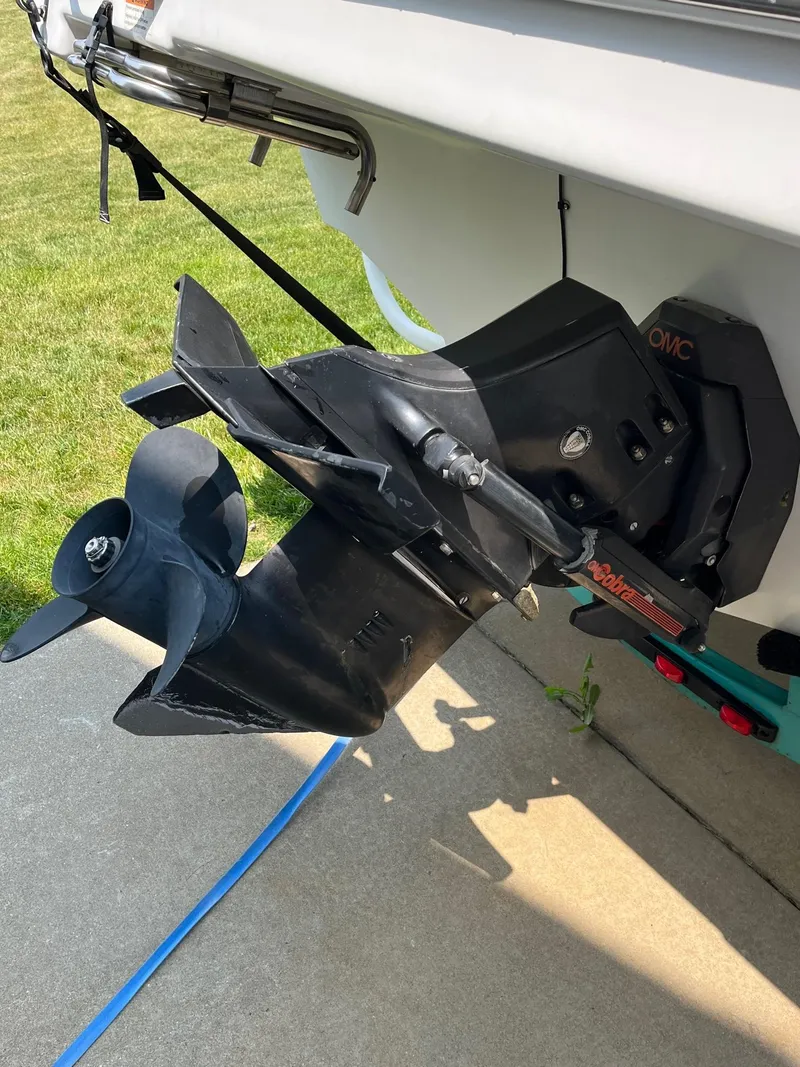 Slide: The Image of 1993 Chris-Craft 238 Concept boat with OMC outdrive. - 3