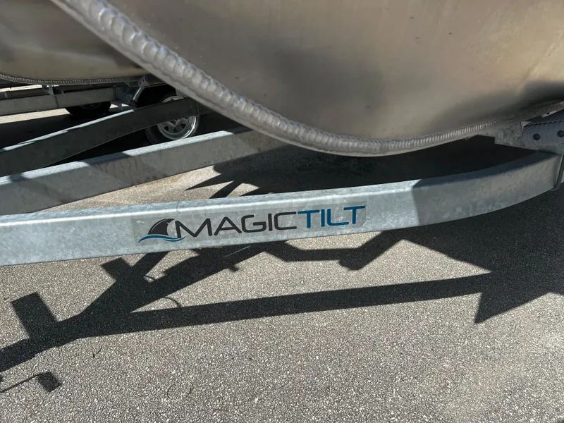 Slide: The Image of Magic Tilt trailer for 2024 Bentley Pontoons LE 18. - 19