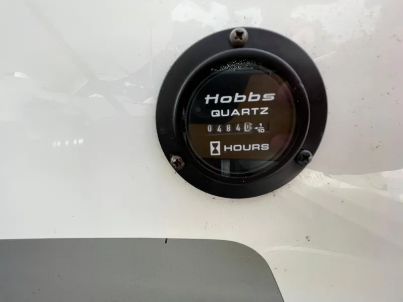 Slide: The Image of Hobbs Quartz hour meter on a 2006 Cobalt 24SX boat. - 34