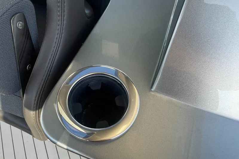 Slide: The Image of Cup holder on the 2023 Canados 493 Gladiator boat. - 34