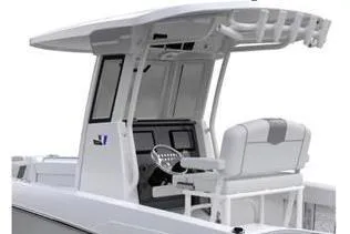 Slide: The Image of 2026 Wellcraft 243 Fisherman boat cockpit view. - 5