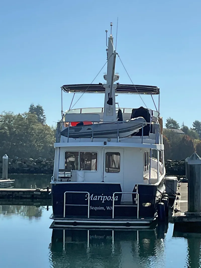 Slide: The Image of Integrity 45 yacht Mariposa docked in Sequim, WA, 2012 model. - 3