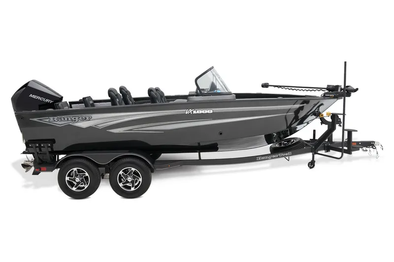 Slide: The Image of 2024 Ranger VX1888 WT fishing boat on trailer. - 10